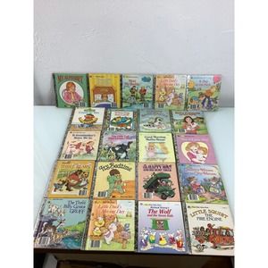 Vintage My First Little Golden Book bundle of 21 books